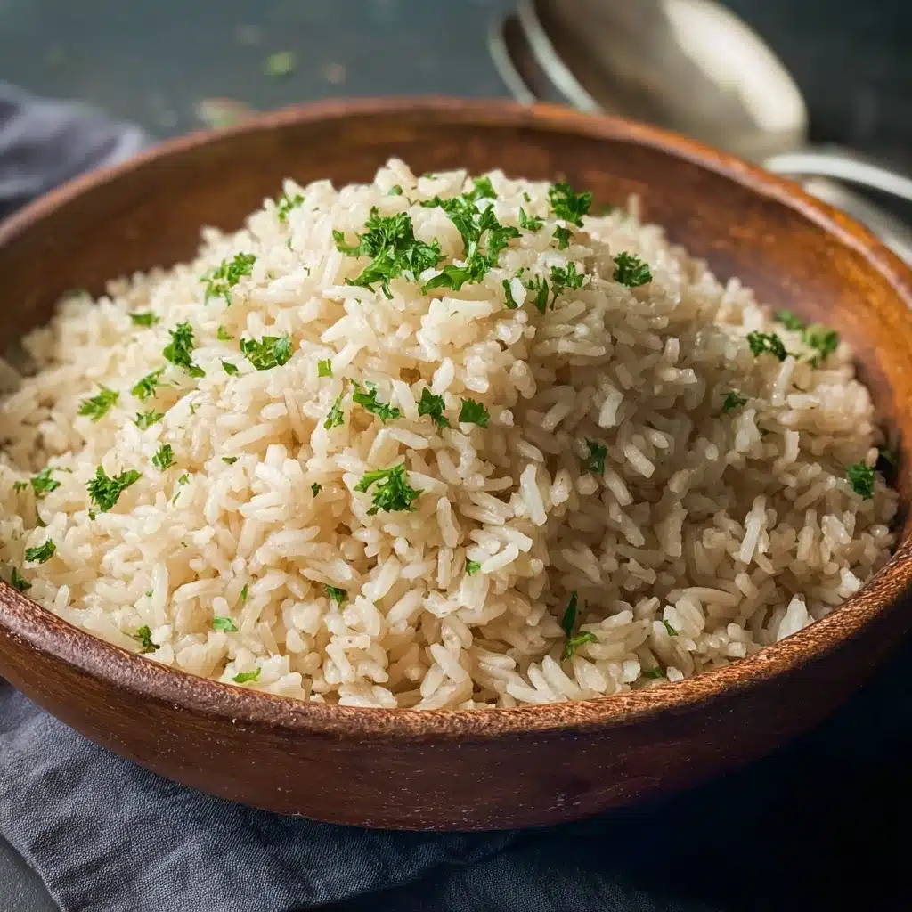 Garlic Parmesan Rice Recipe - Recipe Image
