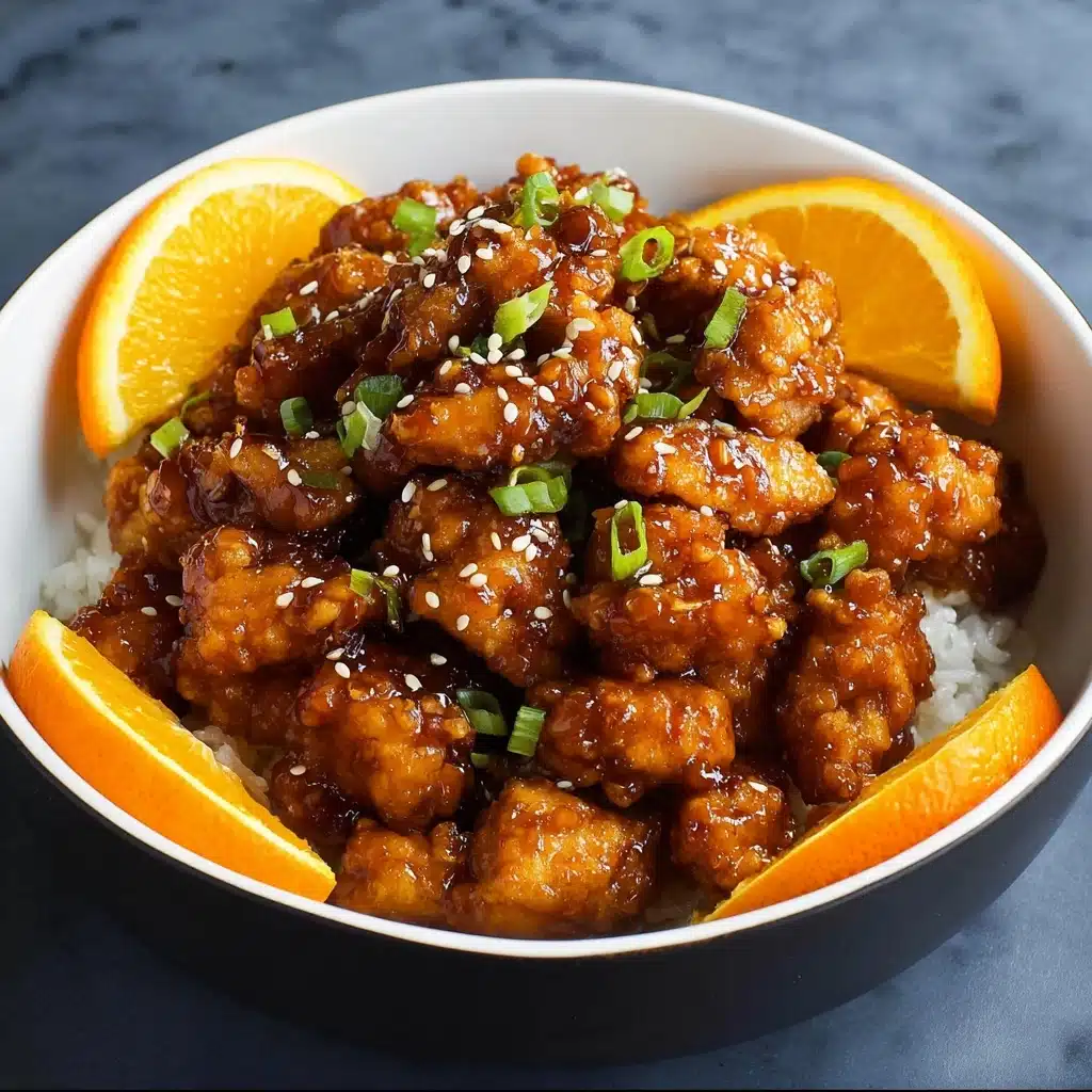 Orange Chicken Bites Recipe