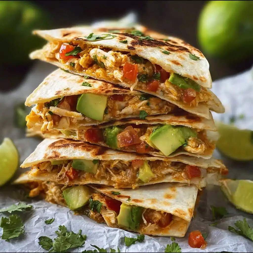 Chicken Avocado Quesadillas Recipe - Recipe Image