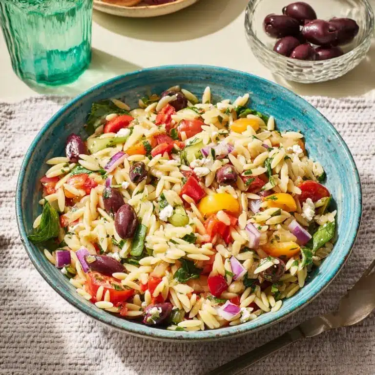 Mediterranean Orzo Salad Recipe