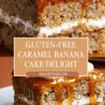 Salted Caramel Banana Cake Recipe