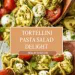 Pesto Tortellini Pasta Salad Recipe