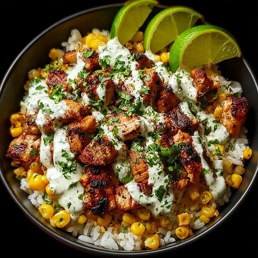 Street Corn Chicken Bowl: A Delicious & Easy Recipe