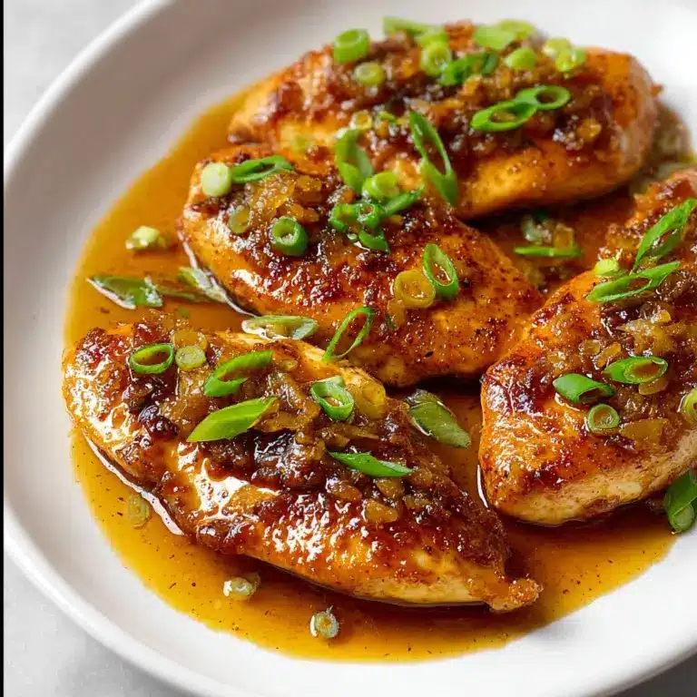Garlic Chicken with Honey Recipe