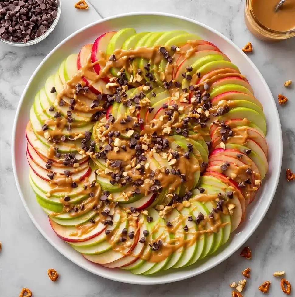 Caramel Apple Nachos Recipe - Recipe Image