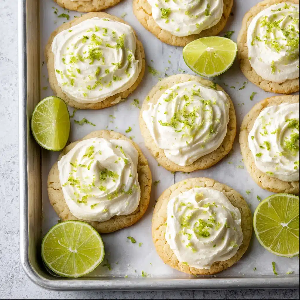 Coconut Lime Sugar Cookies Recipe - Recipe Image