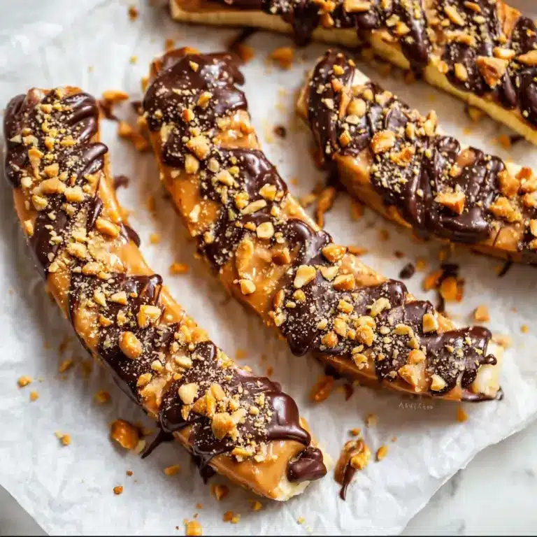 Frozen Banana Snickers Recipe