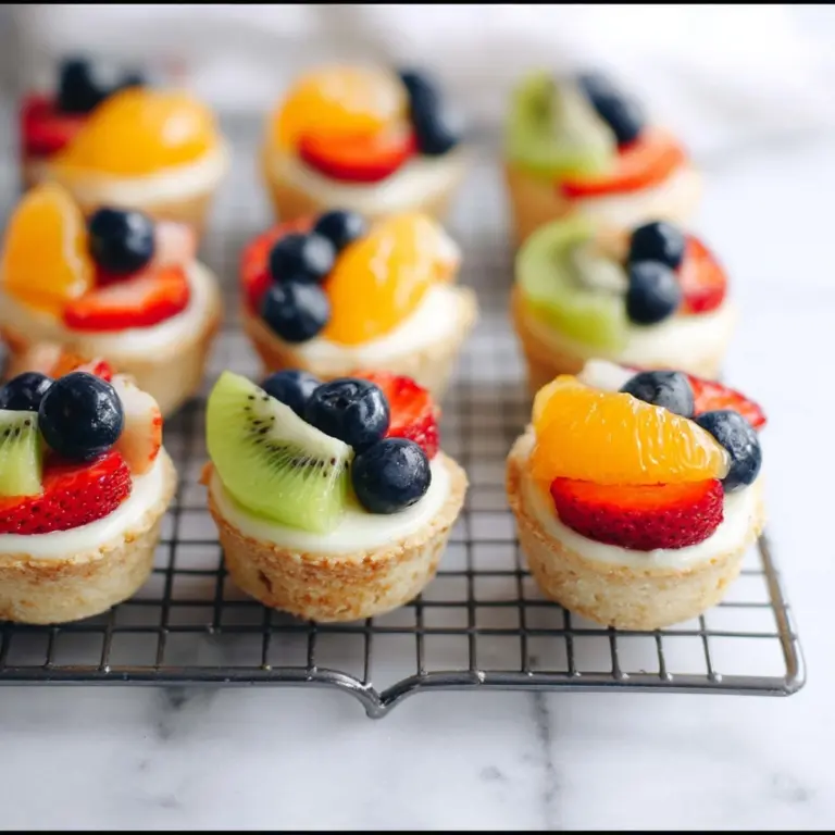 Mini Fruit Tarts Recipe