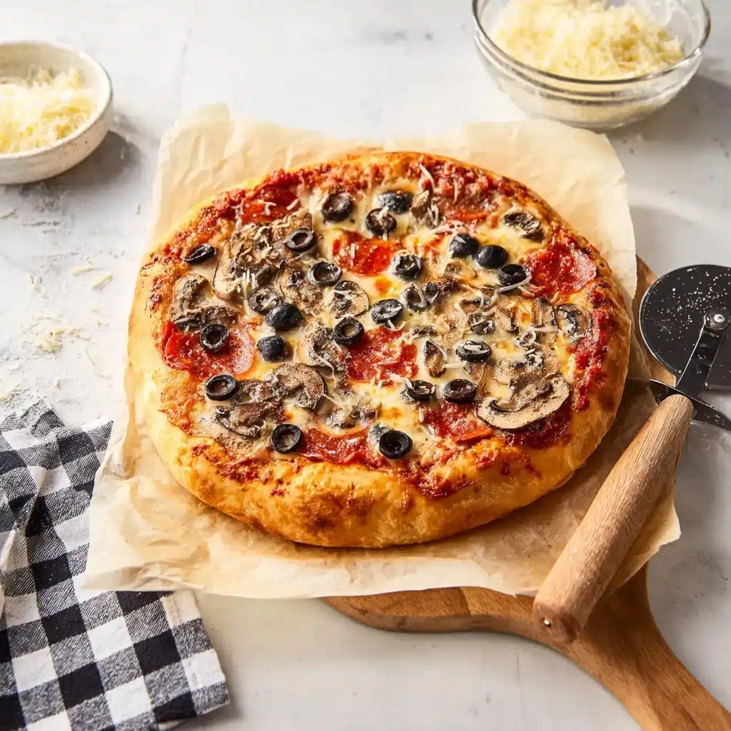 Deep Dish Pizza Recipe - Recipe Image