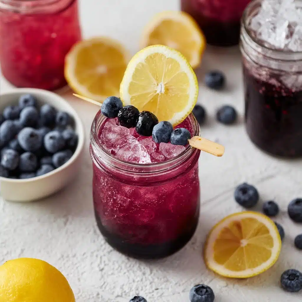 Blueberry Jam Seltzer Recipe - Recipe Image