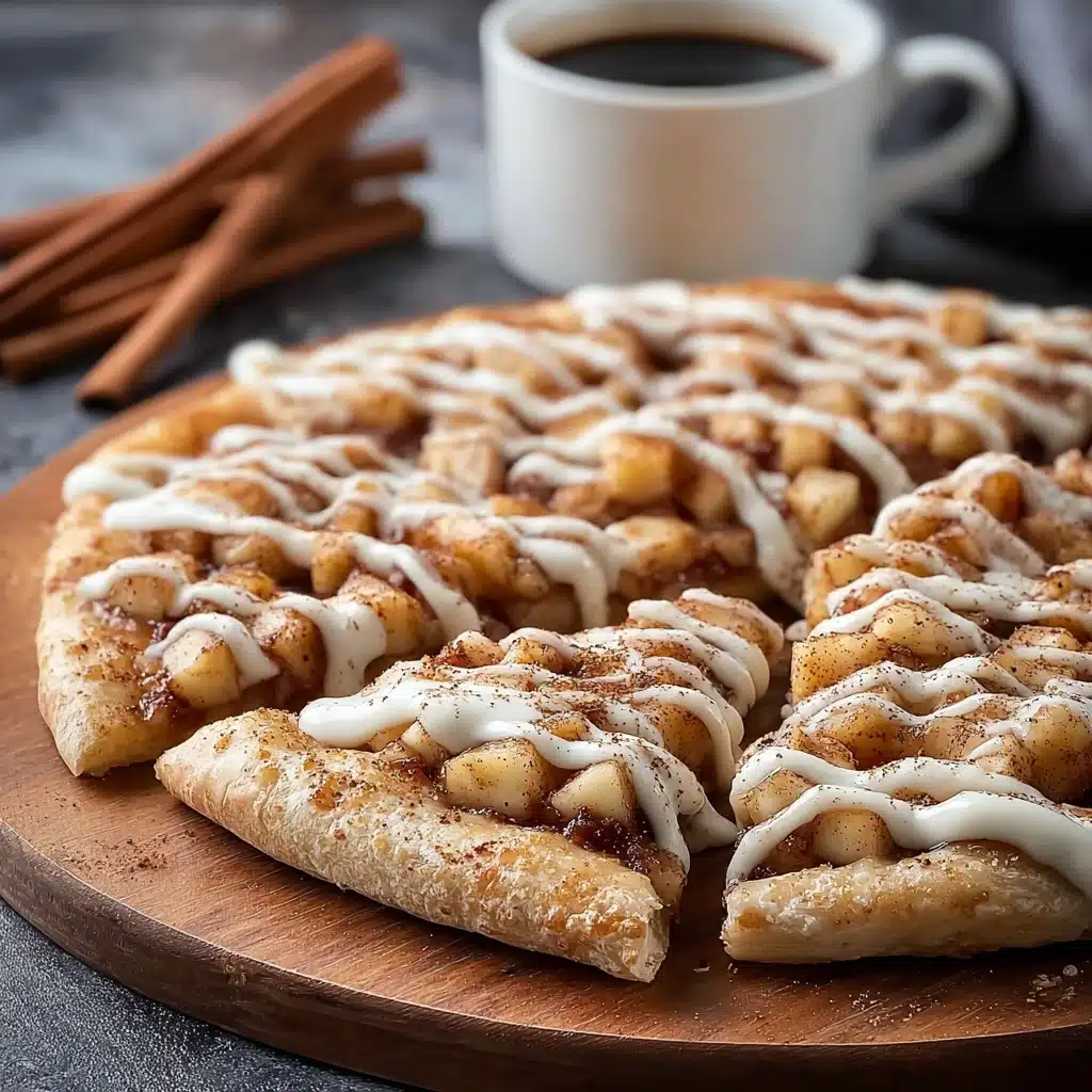 Cinnamon Sugar Dessert Pizza Recipe - Recipe Image