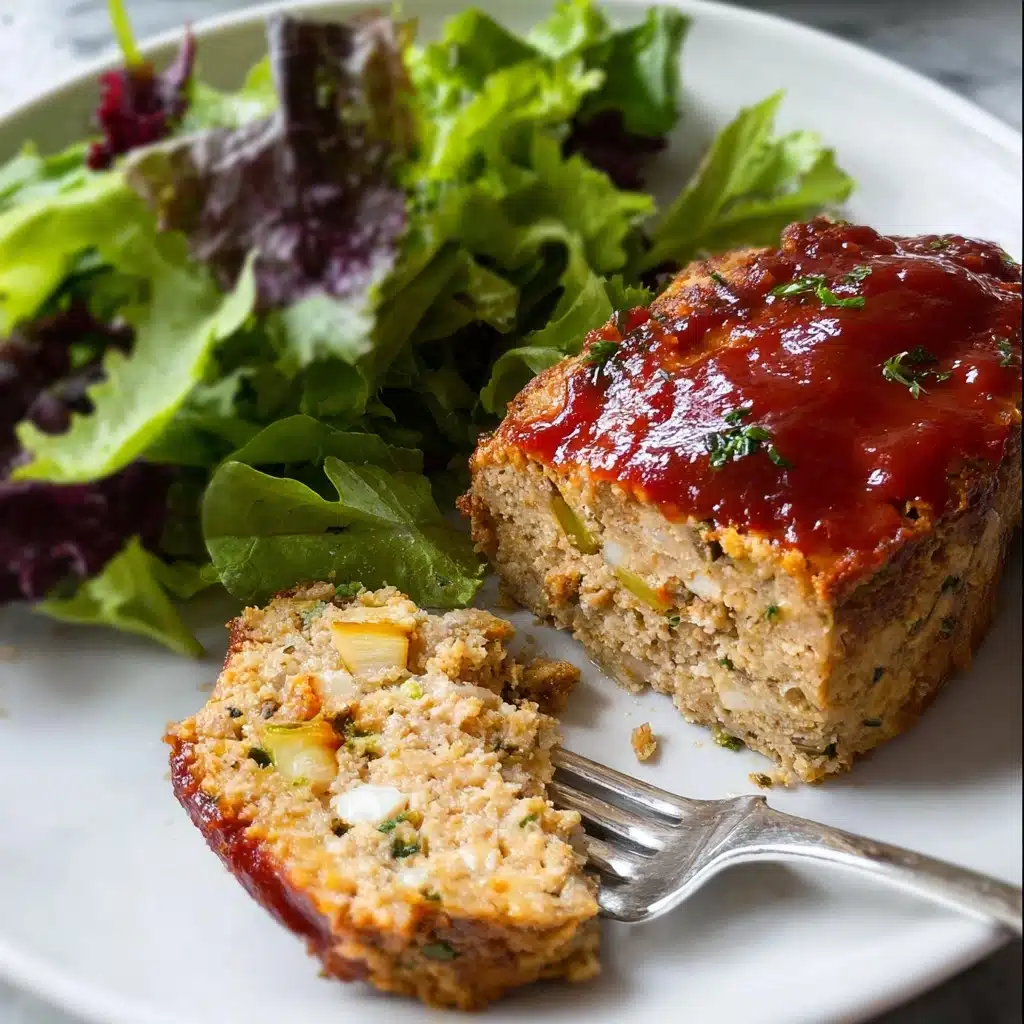 Healthy Ground Chicken Meatloaf Recipe - Recipe Image