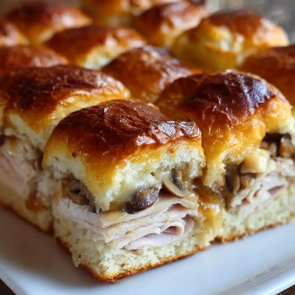 Hawaiian Roll Turkey and Cheese Sliders Recipe - Recipe Image