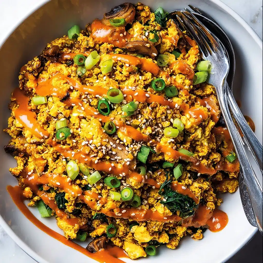 Sesame Tofu Scramble Recipe