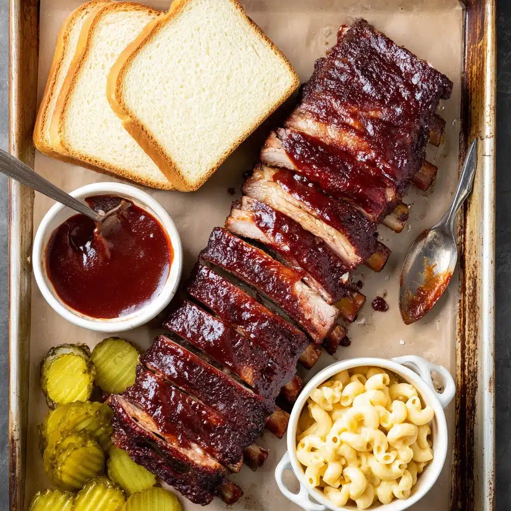 Oven Baked Ribs (with BBQ Sauce) Recipe