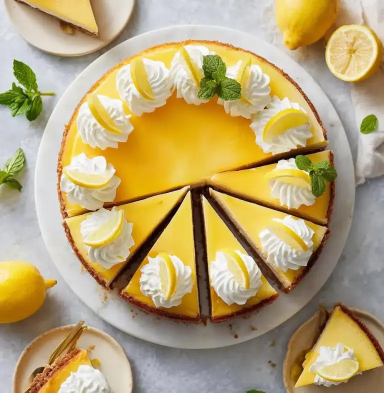 Lemon Cheesecake Recipe