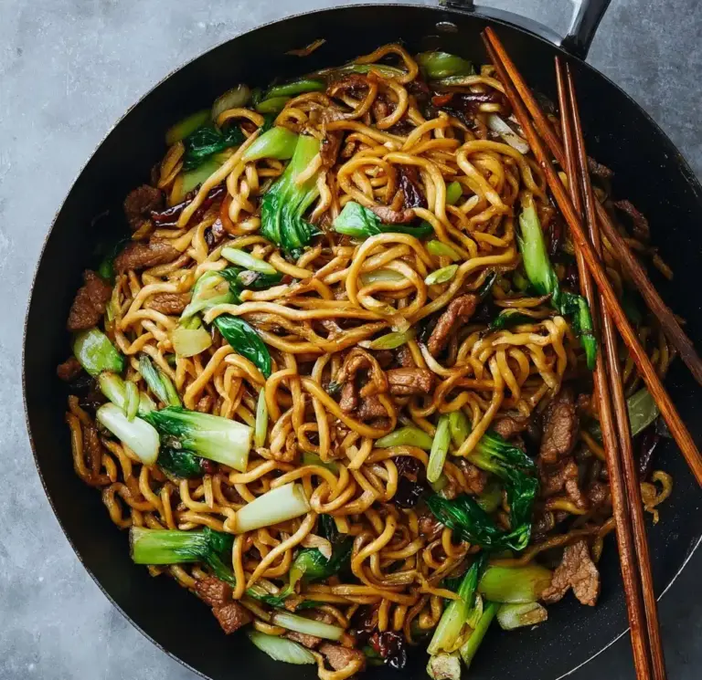 Shanghai Fried Noodles (上海粗炒面) Recipe