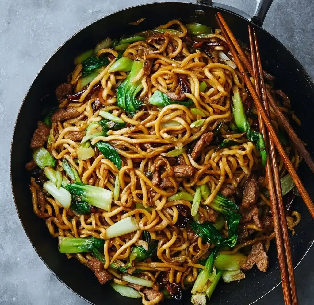 Shanghai Fried Noodles (上海粗炒面) Recipe