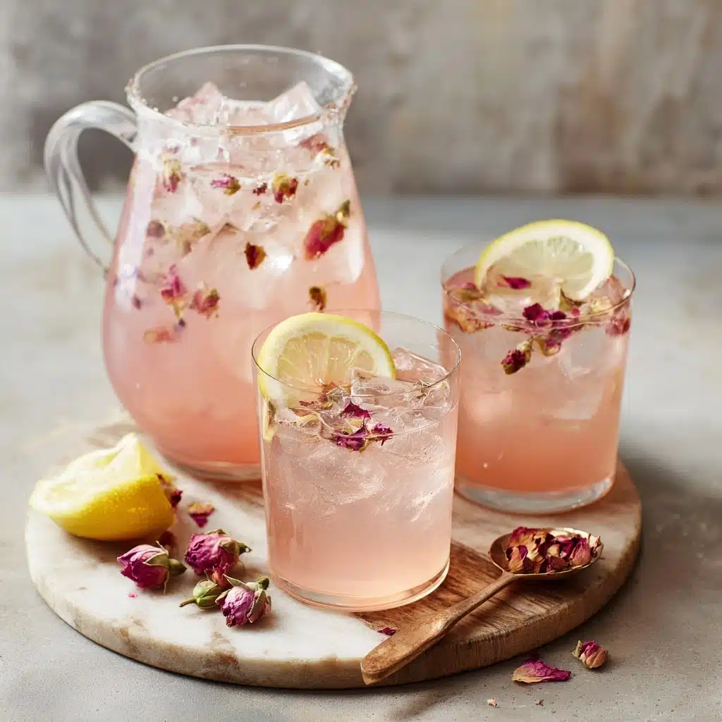 Rose Lemonade Recipe - Recipe Image