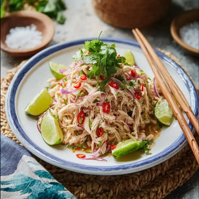 Yunnan Lime Chicken Salad Recipe