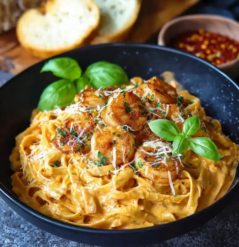 Creamy Cajun Shrimp Pasta Recipe