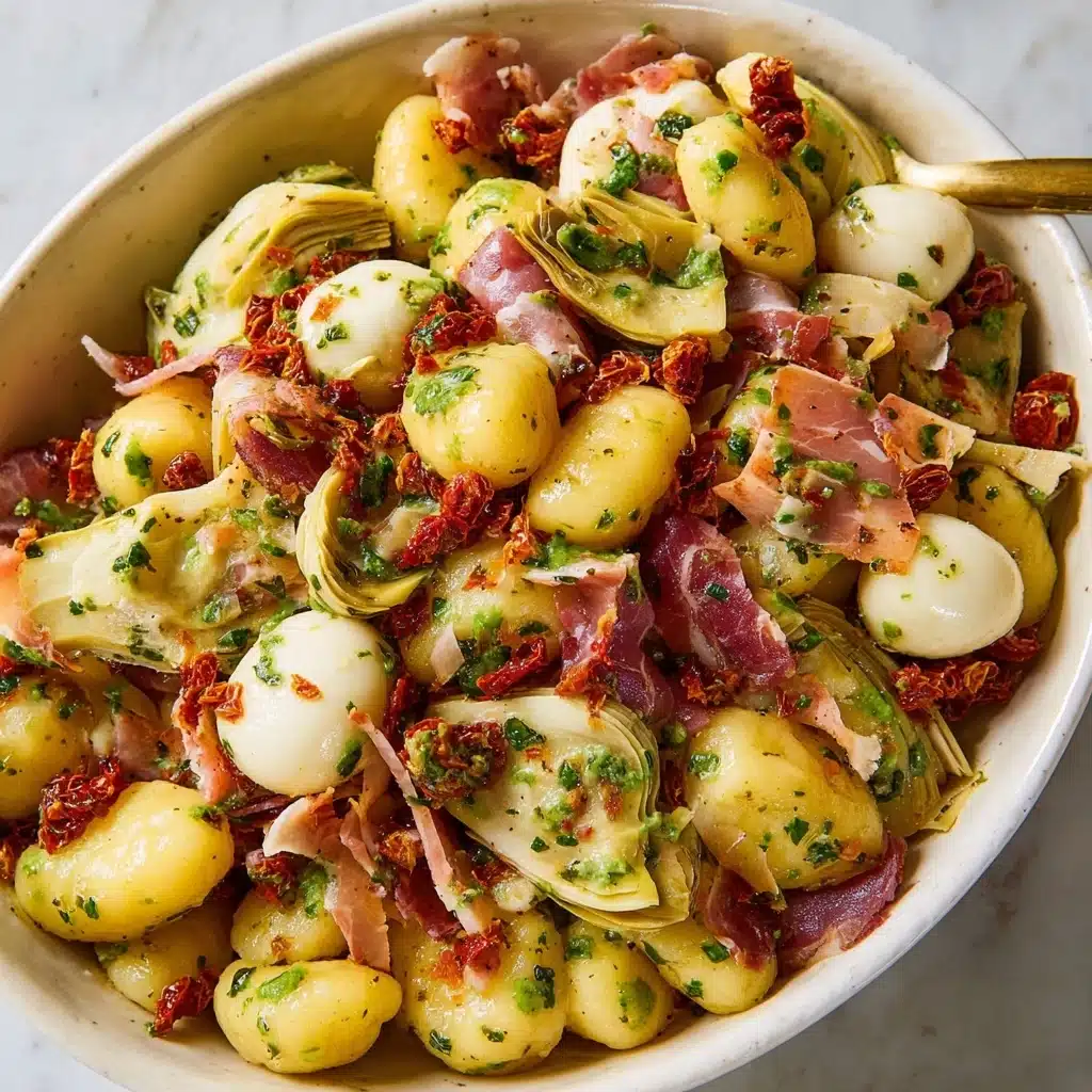 Gnocchi Antipasto Salad Recipe - Recipe Image