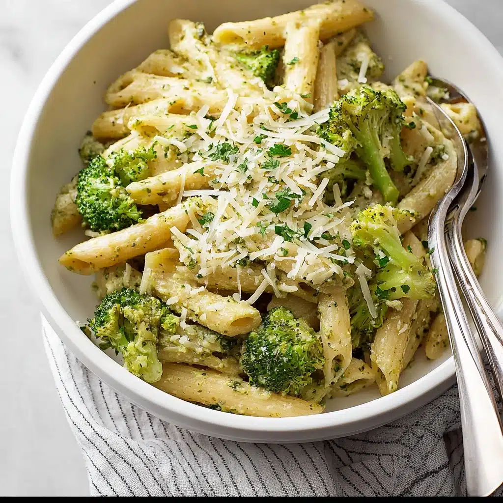 Creamy Instant Pot Pasta with Broccoli Recipe - Recipe Image