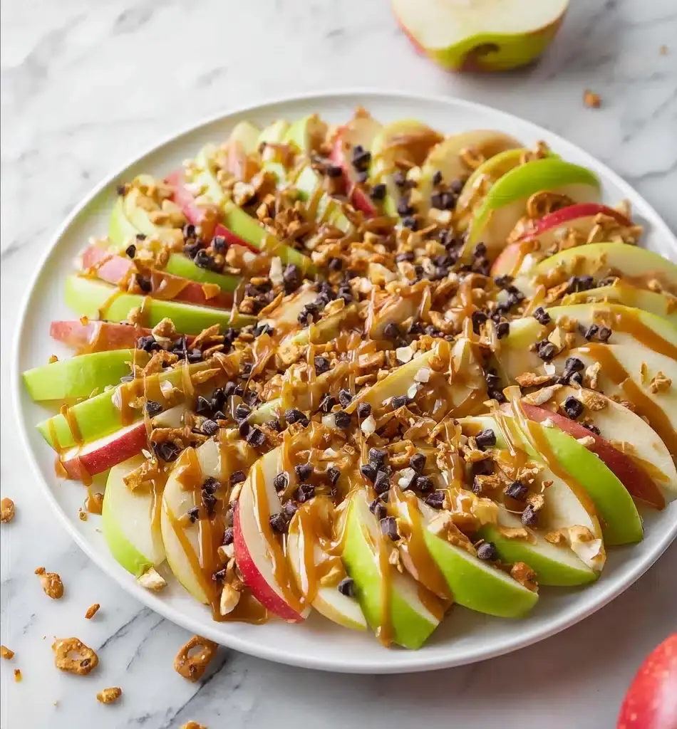 Caramel Apple Nachos Recipe
