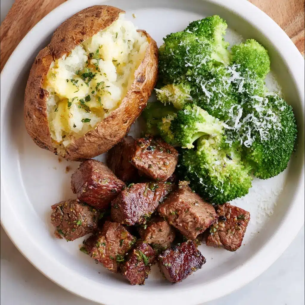 Air Fryer Steak Bites Recipe - Recipe Image