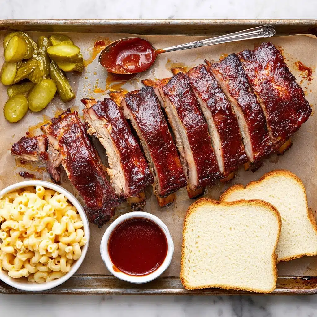 Oven Baked Ribs (with BBQ Sauce) Recipe - Recipe Image