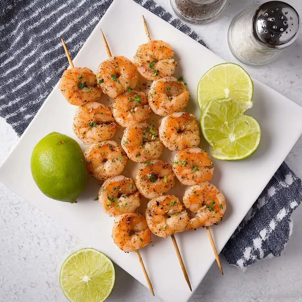Air Fryer Shrimp Skewers Recipe