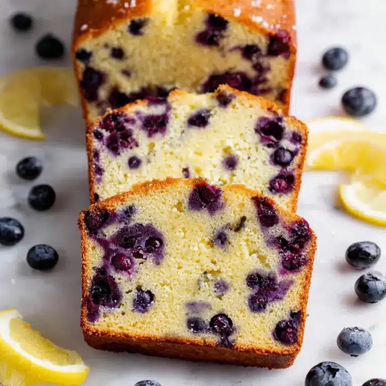 Lemon Blueberry Bread Recipe