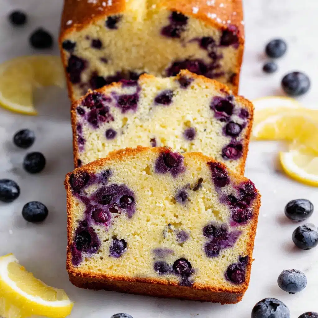 Lemon Blueberry Bread Recipe