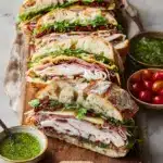 Italian Turkey Club Sandwiches Recipe
