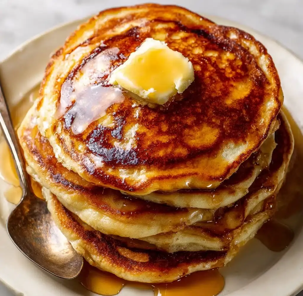How to Make Buttermilk Pancakes Recipe - Recipe Image