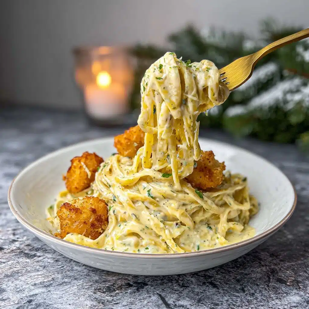 Cauliflower Pasta Sauce (Easy Creamy Alfredo Recipe) Recipe - Recipe Image