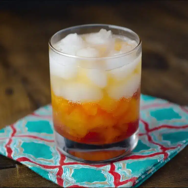 Peach Bourbon Smash Recipe