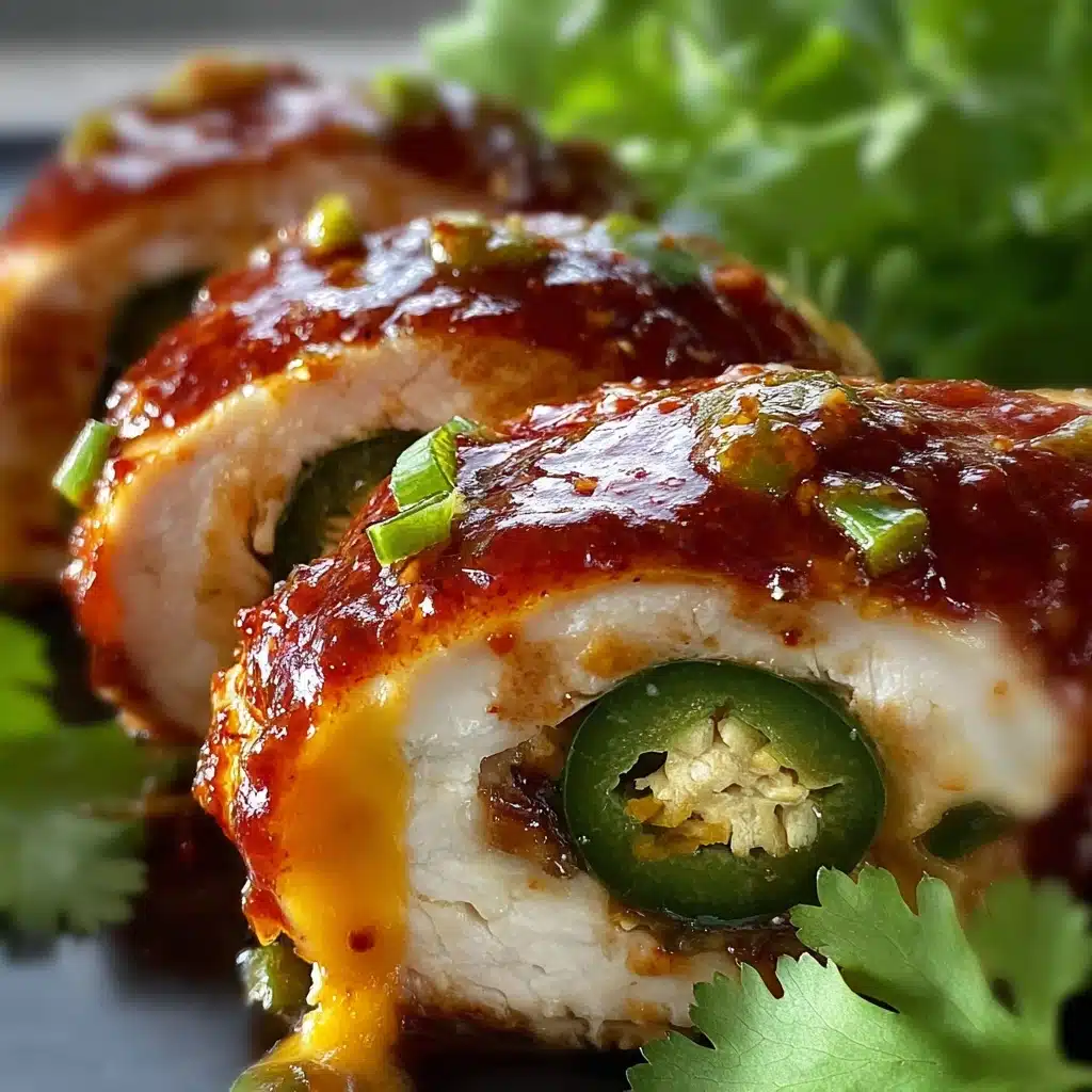 Smoked Jalapeno Popper Chicken Bombs Recipe - Recipe Image