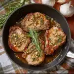Garlic Parmesan Pork Chops with Rosemary Recipe