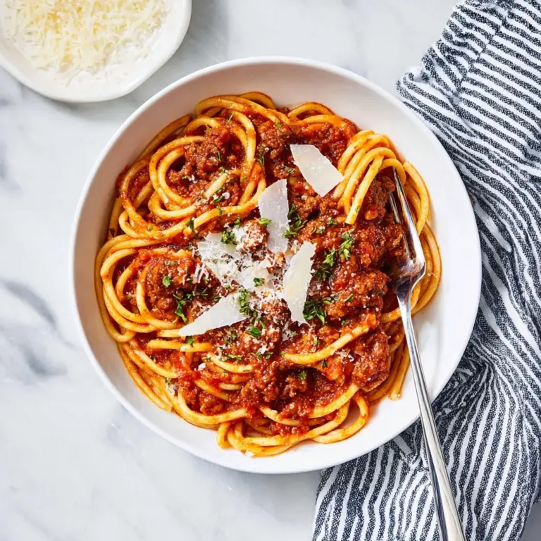 Instant Pot Spaghetti Recipe