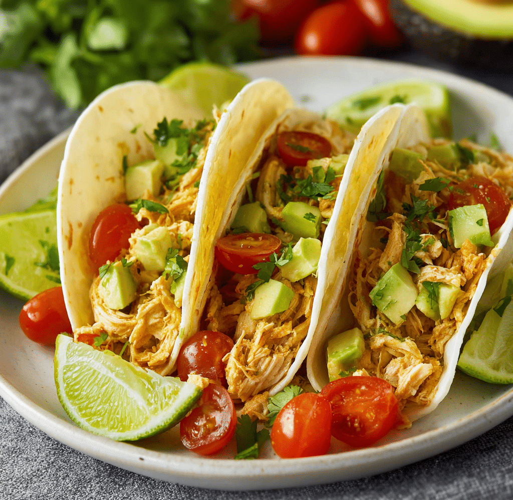 Crock Pot Chicken Tacos Recipe