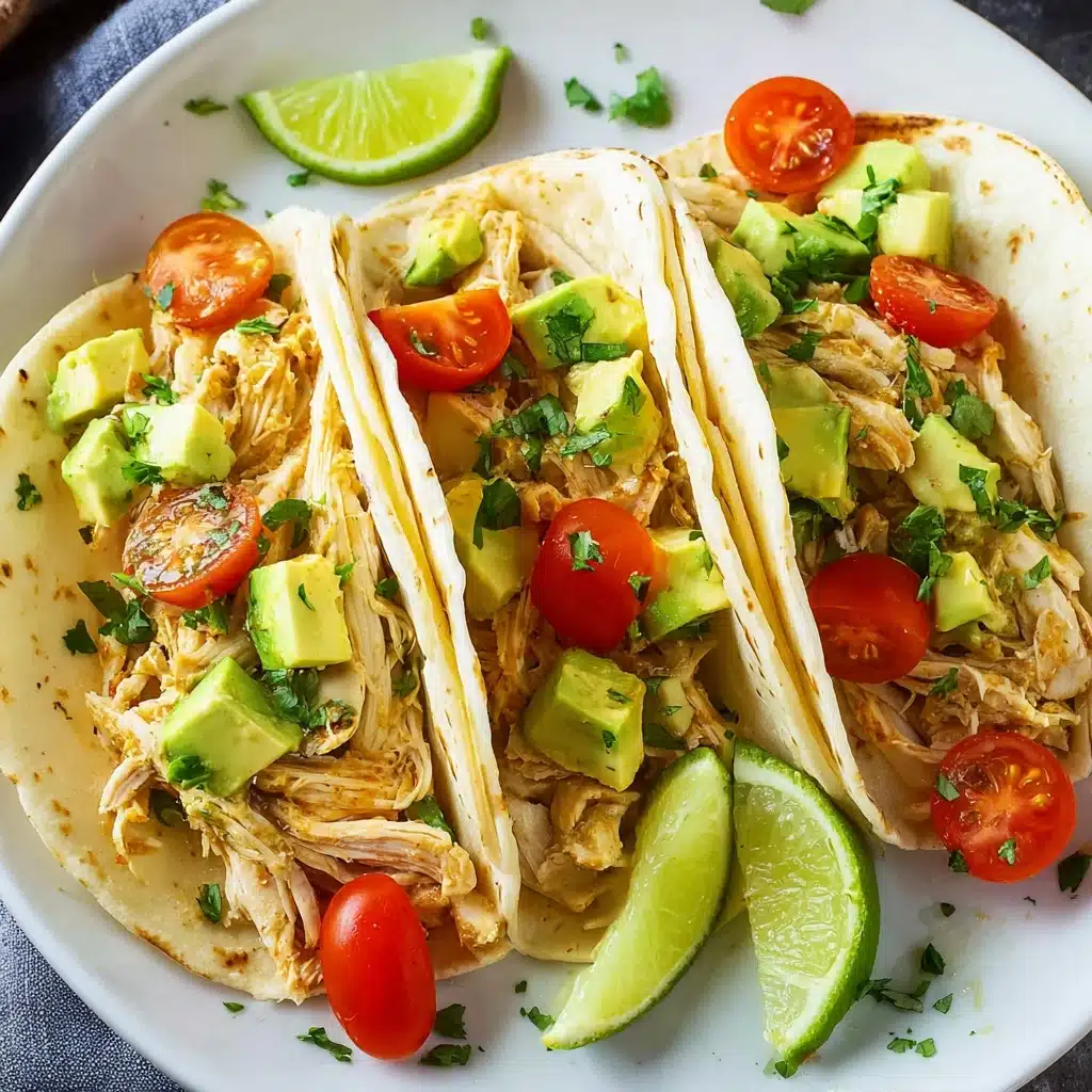Crock Pot Chicken Tacos Recipe - Recipe Image