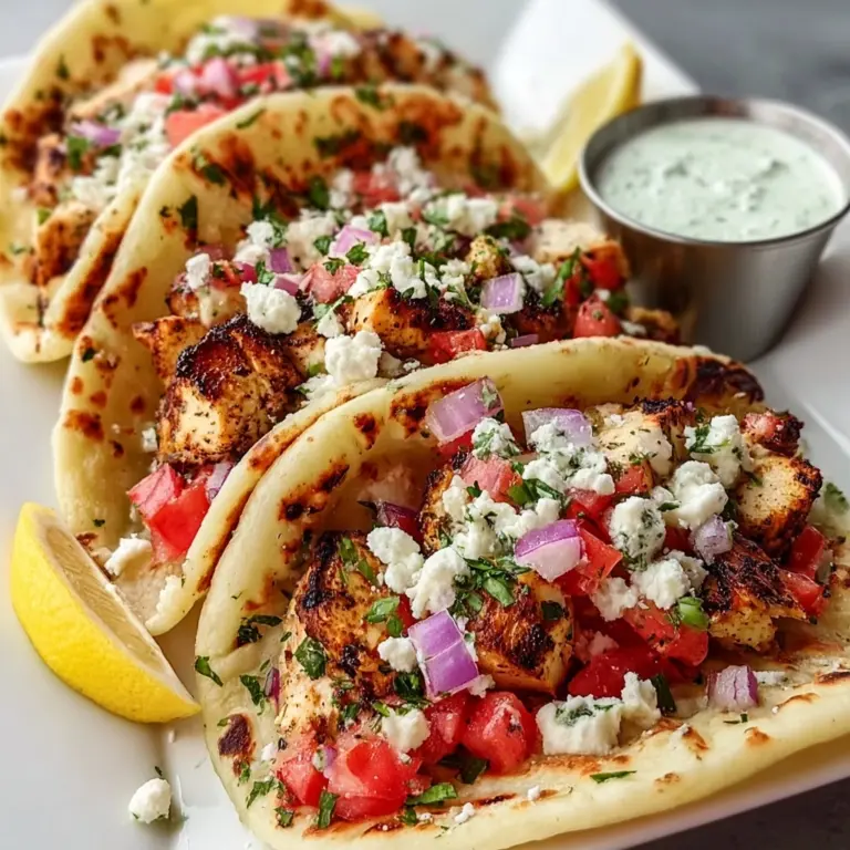 icken Tacos – Bursting with Bold Flavor! Recipe