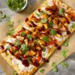Loaded BBQ Chicken Flatbread Pizza Recipe