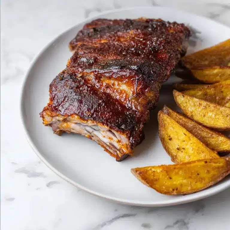 Easy Oven Baked Chipotle BBQ Ribs Recipe