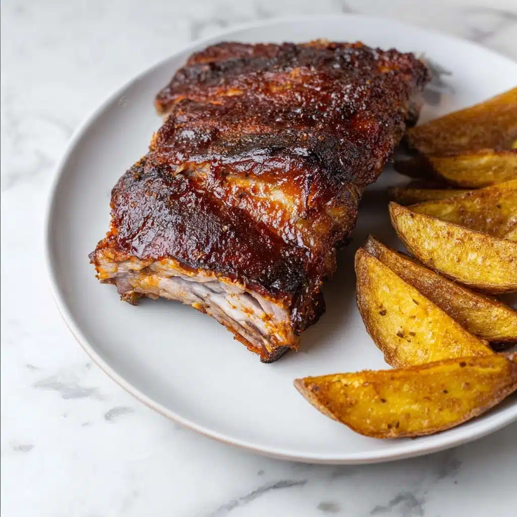 Easy Oven Baked Chipotle BBQ Ribs Recipe