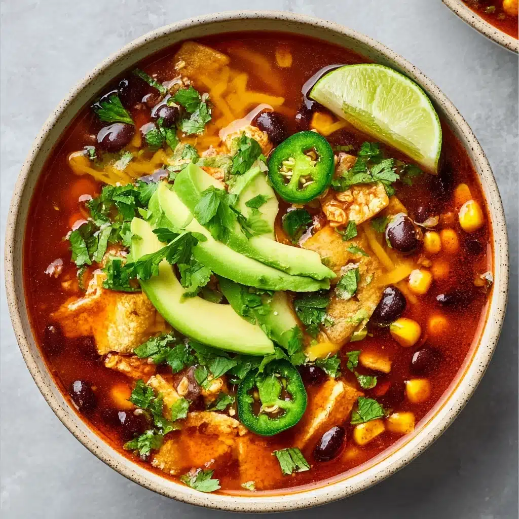 Our Favorite Chicken Taco Soup Recipe - Recipe Image