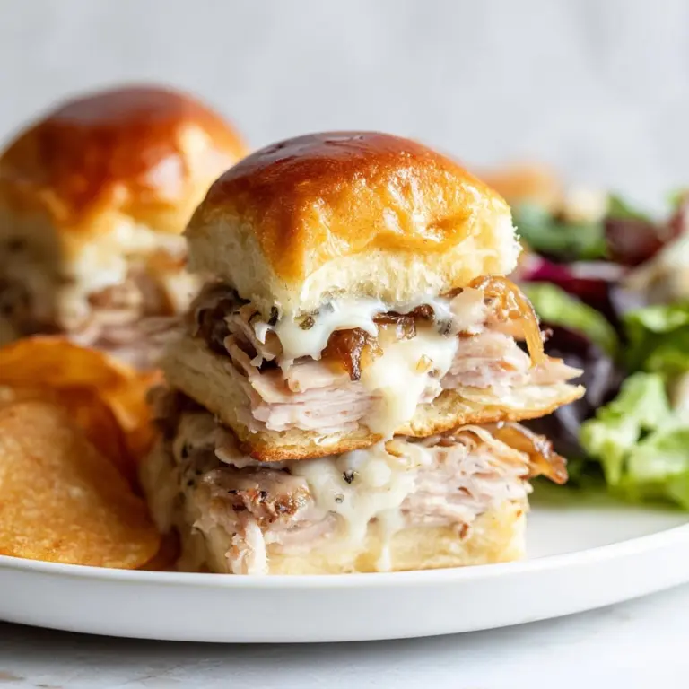 Hawaiian Roll Turkey and Cheese Sliders Recipe