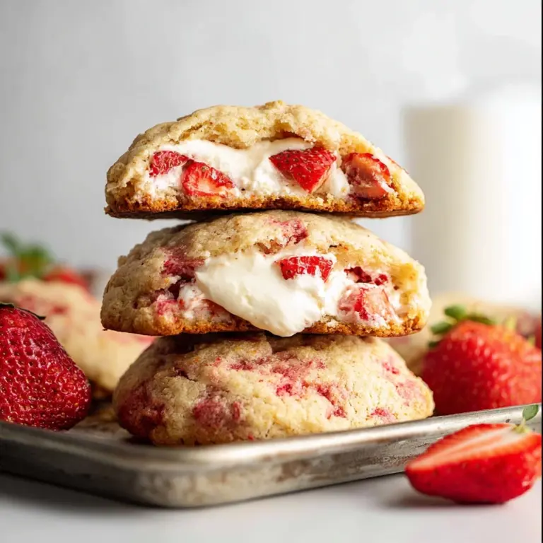 Strawberry Cheesecake Cookies Recipe