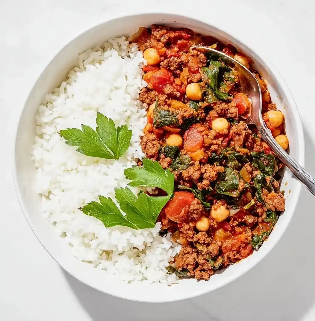 25 Minute Chickpea Chorizo Stew Recipe - Recipe Image